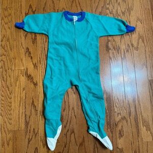 Gerber Teal and Blue Footed One Piece